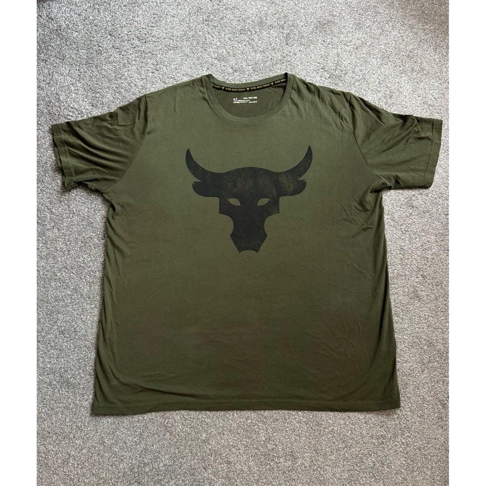 Shirt Tshirt Green Under Armour The Project Rock